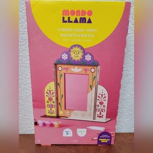 Mondo Llama Create-Your-Own Wood Frame Kit NIB